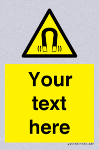 Custom Magnetic Field Sign